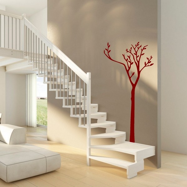 Exemple de stickers muraux: Arbre ffil